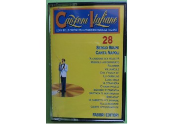 Canzoni Italiane - Sergio Bruni Canta Napoli 28 - Cassette, Compilation, - MC K7 – Anno 1994