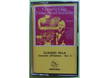 Claudio Villa –  Concerto All'Italiana Vol. 2 - Cassette, MC K7 - Anno 1980