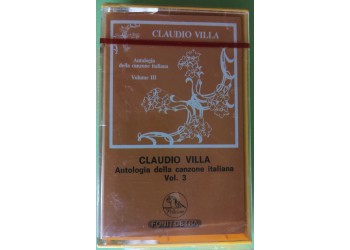 Claudio Villa – Antologia Della Canzone Italiana Vol. 3 - Cassette, MC K7 - Anno 1974