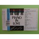 Piano In Love - Cassette, Compilation, - MC K7 - Anno 1991