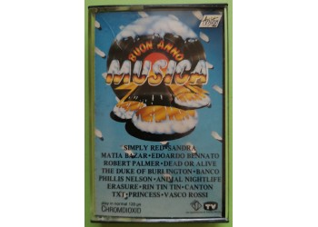 Buon Anno Musica - Interpreti Vari - Cassette, Compilation, Stereo - MC Tape  Ariston Music – AR/20428 – Anno 1985