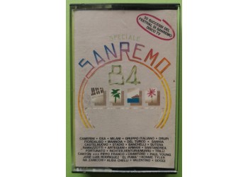 Sanremo 84 - Compilation Vol. 2  - Cassette, - MC Tape - Uscita 1984