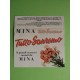 Mina - Tutto Sanremo - 8 Grandi Successi Cantati da Mina - Cassette, - Anno 1987