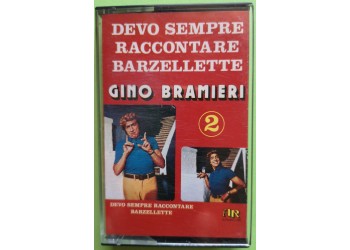 Gino Bramieri - Devo Sempre Raccontare Barzellette Vol. 2 - Cassette, - MC Tape - Anno 1977