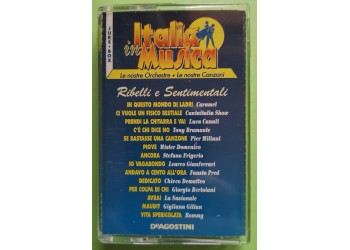 Italia in Musica - Ribelli e Sentimentali - Cover Vari Interpreti - Cassette, Compilation , - MC Tape - DeAgostini – IM96D01-4 - Anno 1996