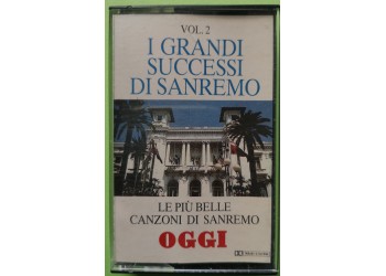 I Grandi Successi di Sanremo Vol. 2 - Cassette, Compilation , - MC Tape - Oggi  - 