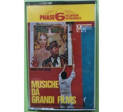 Musiche Da Grandi Films - Puccio Roelens Orchestra- Al Korvin - Cassette, - MC Tape  Phase 6 Super Stereo – VC 472 -  Anno 1969