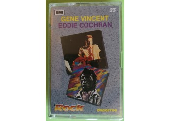 Gene Vincent - Eddie Cochran - Cassette, Compilation, MC Tape Serie Il Rock De Agostini N° 23 - EMI IGDA 71047/8 - Anno 1989