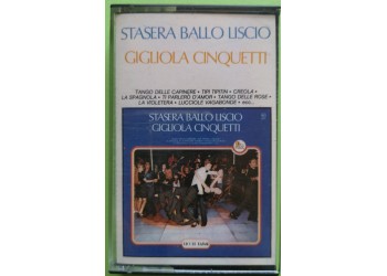 Gigliola Cinquetti - Stasera Ballo Liscio - Cassette, Album, Stereo  MC Tape CGD – 31 RB 287 - Anno 1973