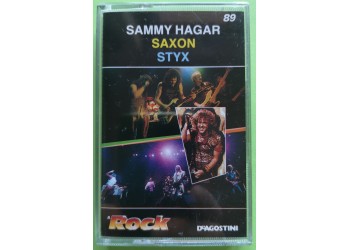 Sammy Hagar - Saxon - Styx - Cassette, Compilation , MC Tape Serie Il Rock De Agostini N° 89 - IGDA 71179/80 - Anno 1990