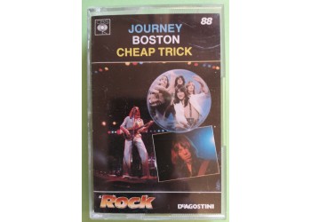 Journey - Boston - Cheap Trick - Cassette, Compilation , MC Tape Serie Il Rock De Agostini N° 88- IGDA 71177/8 - Anno 1990