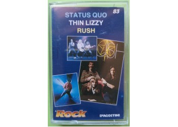 Status Quo - Thin Lizzy - Rush - Cassette, Compilation, MC Tape - Serie Il Rock De Agostini N° 83 - IGDA 71167/8 - Anno 1990