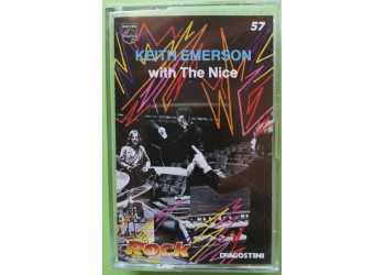 Keith Emerson - Keith Emerson With The Nice - Cassette, Compilation, MC Tape - Serie Il Rock De Agostini N° 57 - IGDA 71115/6 - Anno 1989