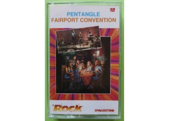 Pentangle - Fairport Convention - Album Omonimo - Cassette, Compilation , MC Tape Serie Il Rock De Agostini N° 18 - IGDA 71037/38 - Anno 1988