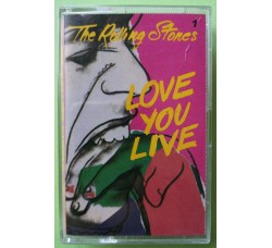 The Rolling Stones - Love You Live - Cassette, Album, MC Tape Serie Il Rock De Agostini N° 1 IGDA 71001/4 - Anno 1988