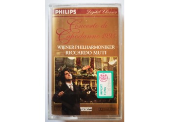 Wiener Philharmoniker - Riccardo Muti - Cocerto di Capodanno 1993 -Cassette,Dolby- MC Tape Philips 438 019-4 - Anno 1993