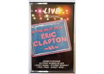 Eric Clapton - The best of Eric clapton II - Live Recording - Cassette, Compilation, MC Tape - Dixie Live Unofficial DL 4064 - Anno 1992