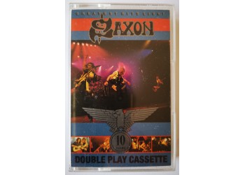 Saxon – Greatest Hits Live! - Cassette, Album, MC Tape - Grand Slamm Records SLAMC 21 - Anno 1990