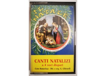 Canti Natalizi a 4 Voci dispari - Compilation - Cassetta, album, MC Tape  Sonoritas - KS 8912 - Anno 1988