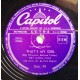 Nat King Cole - That's My Girl, Billy May - Charmaine,  10", 78 RPM,  Uscita: 1953