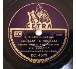 Gigi Beccaria, Eulalia Torricelli, Teresini! .... Teresini! .... Teresini! .... 10", 78 RPM,