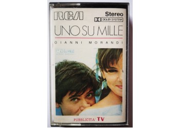 Gianni Morandi - Uno Su Mille - Cassette, ALbum, MC Tape - RCA PK 70889 - Anno 1990