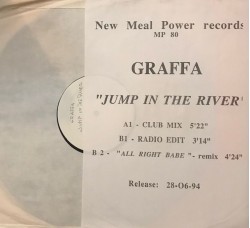 Graffa ‎– Jump In The River - Vinile, 12", White Label PROMO, Uscita: 1994