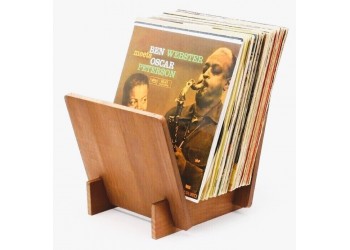 DYNAVOX 207674- ST40 Supporto per LP/12” Legno Pino Chiaro, 40 LP - 