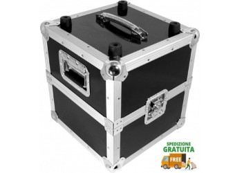 ZOMO MP-100 V.2 - Flight case per circa 100 dischi (black o Silver) 