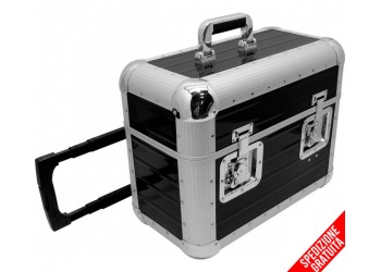 ZOMO TP-70 XT  Case per DJ  (black o silver) per il trasporto sicuro di 70/90 dischi in vinile 