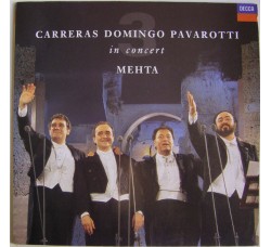 Carreras, Domingo, Pavarotti, Mehta– In Concert, Vinile, LP, Album, Stereo, Uscita: 1990