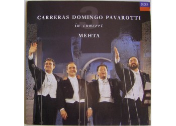 Carreras, Domingo, Pavarotti, Mehta– In Concert, Vinile, LP, Album, Stereo, Uscita: 1990