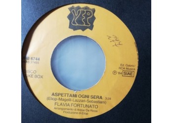 Flavia Fortunato, Mario Castelnuovo – Vinile, 7", 45 RPM, Jukebox con Stikers, Uscita: 1984
