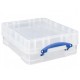 REALLY USEFUL Box L11XL Contenitore Antiurto in PVC trasparente per 70 CD 