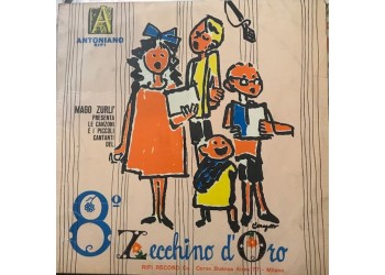 Zecchino D'Oro 16° - Piccolo Coro Dell'Antoniano,  Vinile, LP, Album, Uscita:	1974