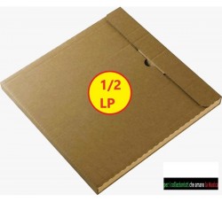 AV_BOX - Scatola di cartone KRAFT per spedire (1/2)  LP/12" dischi in vinile