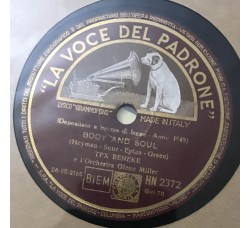 Tex Beneke With The Glenn Miller Orchestra – Stormy Weather10", 78 RPM,  Uscita: 1949