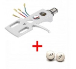 Shell ANALOGIS HS-11Portatestina  design Technics  in alluminio 9gr / incl. due pesi  (2 g + 4 g) (silver) 