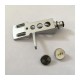ANALOGIS HS-11 - Portatestina per Giradischi in Alluminio 9g - Argento, con 2 Pesi Aggiuntivi (2g + 4g)