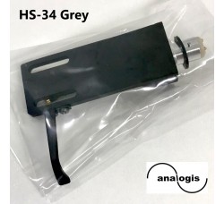 ANALOGIS Shell HS-33 Portatestina per giradischi in alluminio  14gr  (Grey) 