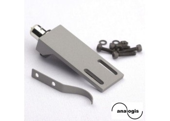 ANALOGIS - HS-35 Portatestina / Shell per giradischi, alluminio 14g (grey)     