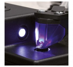DYNAVOX 207739- HFC-50 Pulitore Ultrasoni Elettronico per la pulizia dello stilo del giradischi