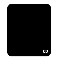 Divisore ASIA NERO (CD) Classificatore Separatore per CD, DVD black SKU.60381