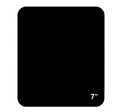Divisore ASIA NERO (7") Classificatore Separatore per dischi vinile 45 giri black SKU.F0088