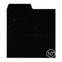 Separatore "Vinylia" per dischi in vinile da 10 pollici (78 giri) - Colore Nero