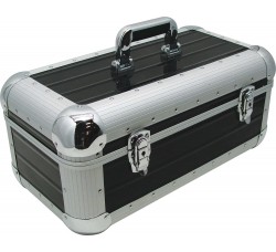 Case Zomo RS-250 XT (Black) per il trasporto sicuro di 250 dischi in vinile 45 giri, SKU.30101497