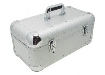 Case Zomo RS-250 XT (silver) per il trasporto sicuro di 250 dischi in vinile 45 giri, SKU.30101498