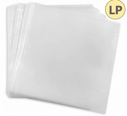 Buste ESTERNE per dischi vinili 12" - PEHD da 100 micron - 50 pezzi
