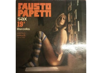 Fausto Papetti – 19ª Raccolta - solo COPERTINA  Etichetta: Durium – MS AI 77355