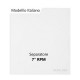 Separatore "MUSIC MAT" Mod. Roma per 7" RPM 45 giri / FOREX colore Bianco 